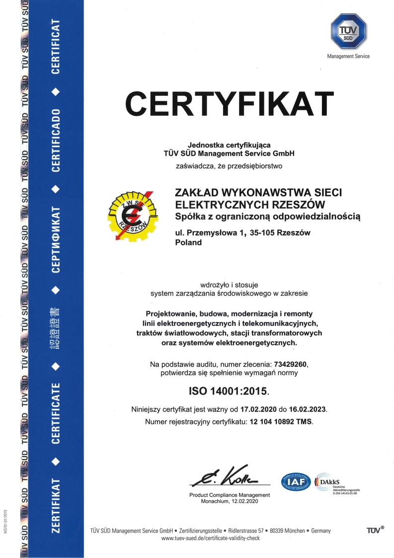 ISO 14001 2015 PL 2